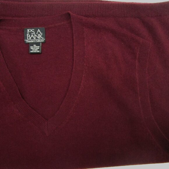 Mens CASHMERE V Neck Vest Grandpa Sweater Luxury - Picture 5 of 9